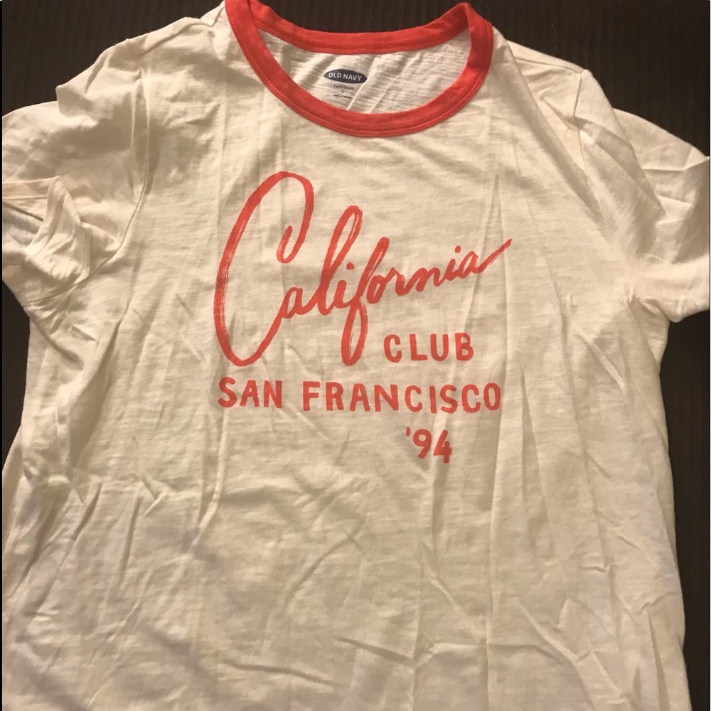 Old Navy California T Shirts size Large